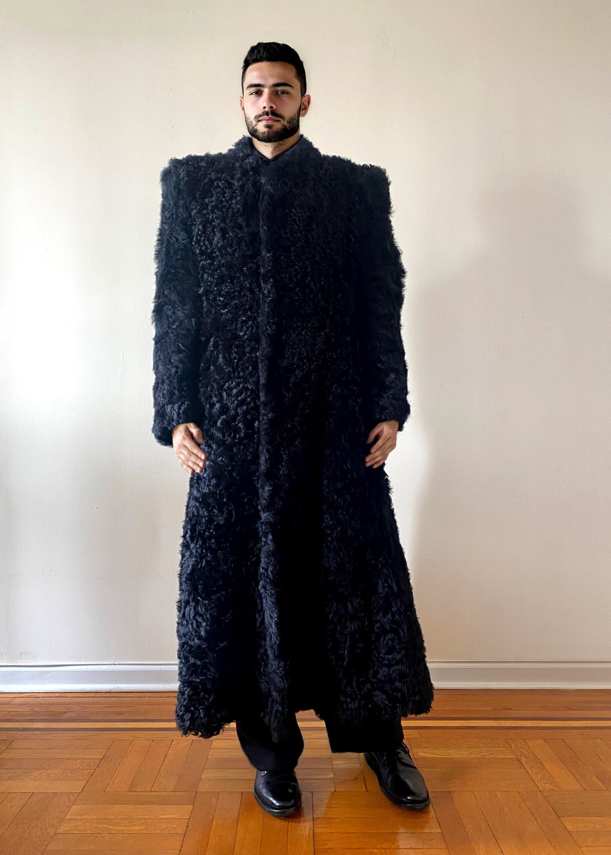 The Bishop Fur Coat — Tigrado Shearling, 6 Made | Stacy Stewart Smith