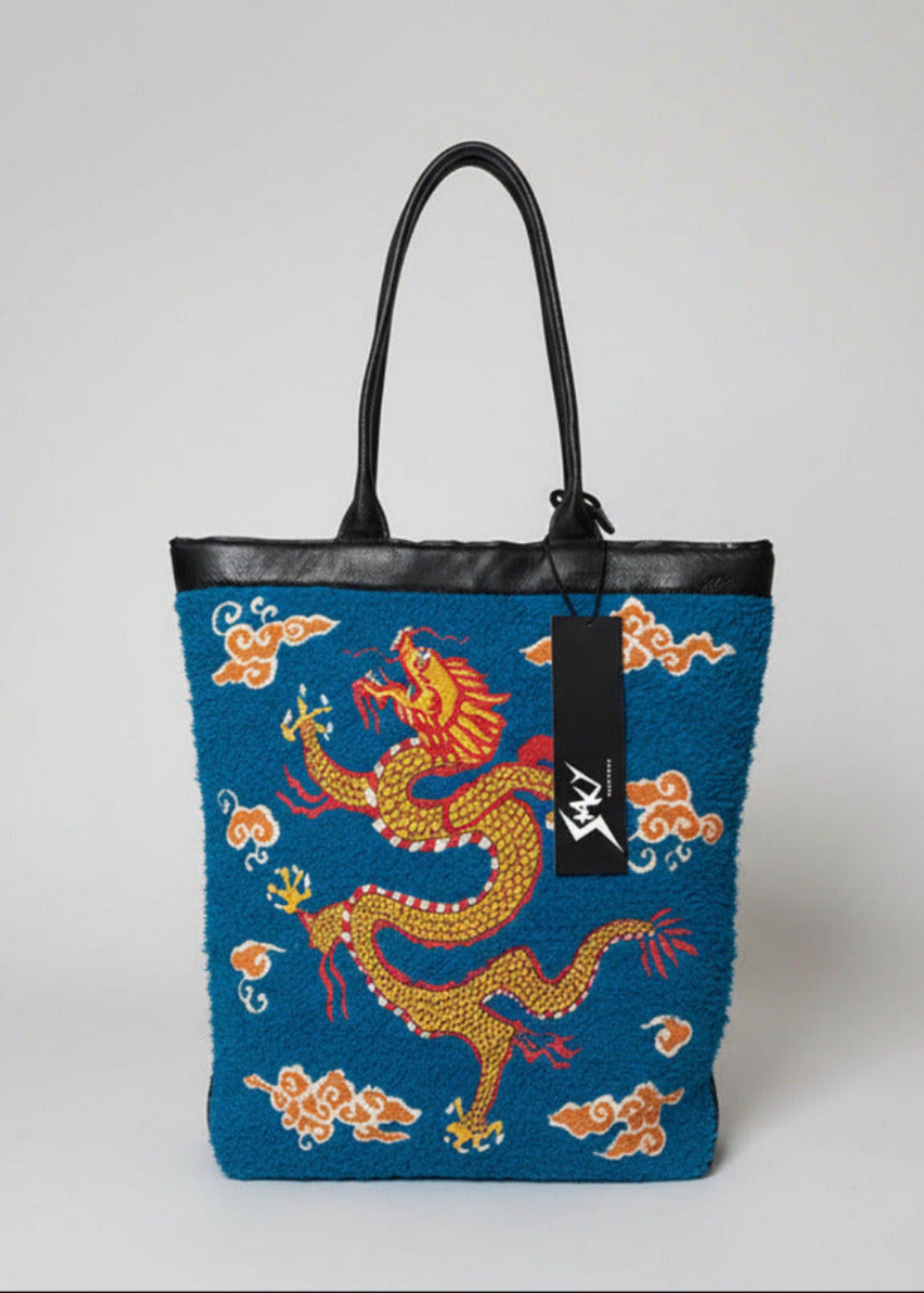 Stacy Stewart Smith Tapestry Dragon Tote