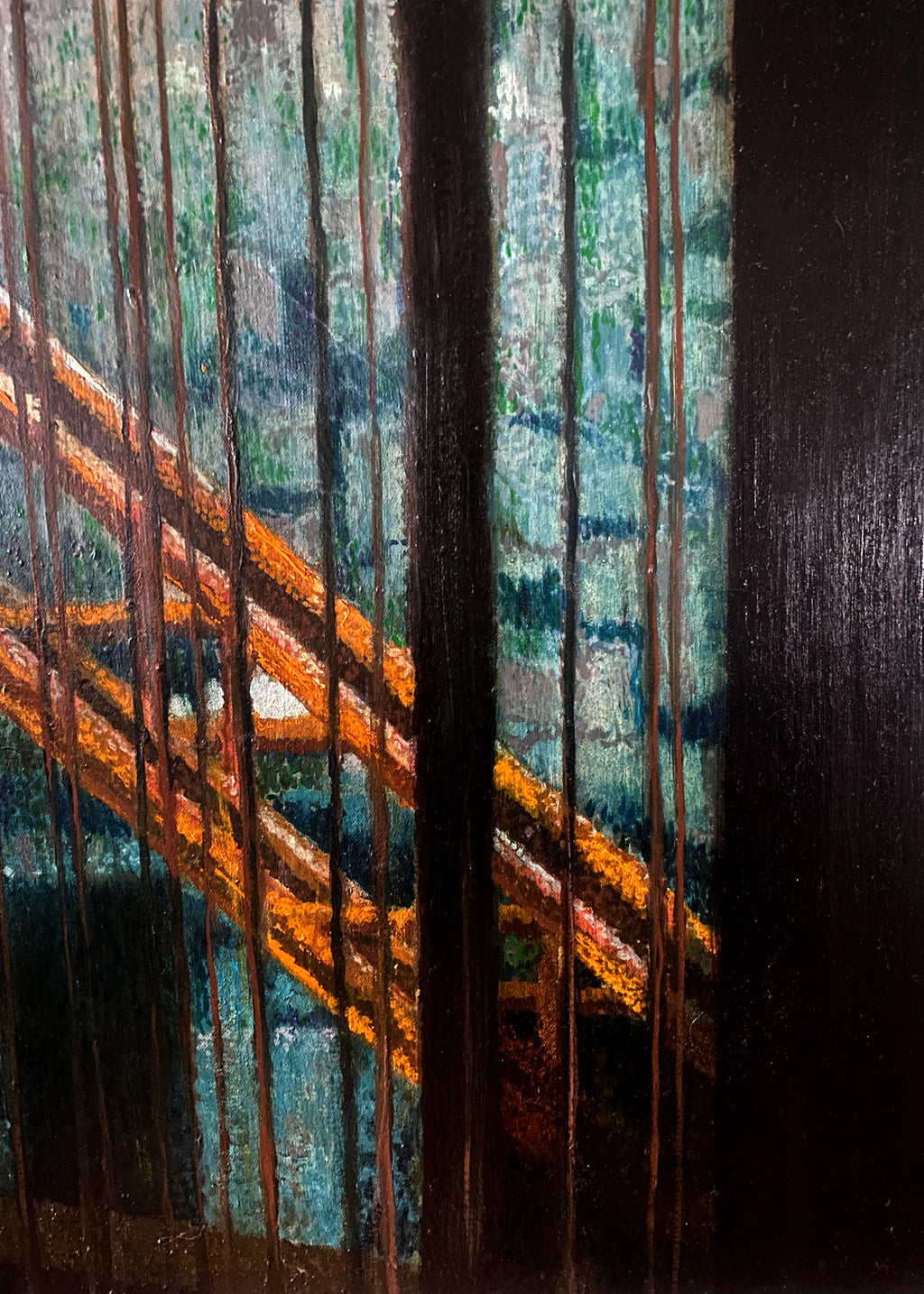 Detail # 1 Resurrection
Oil on canvas | 34” × 50” | 2007
Stacy Stewart Smith