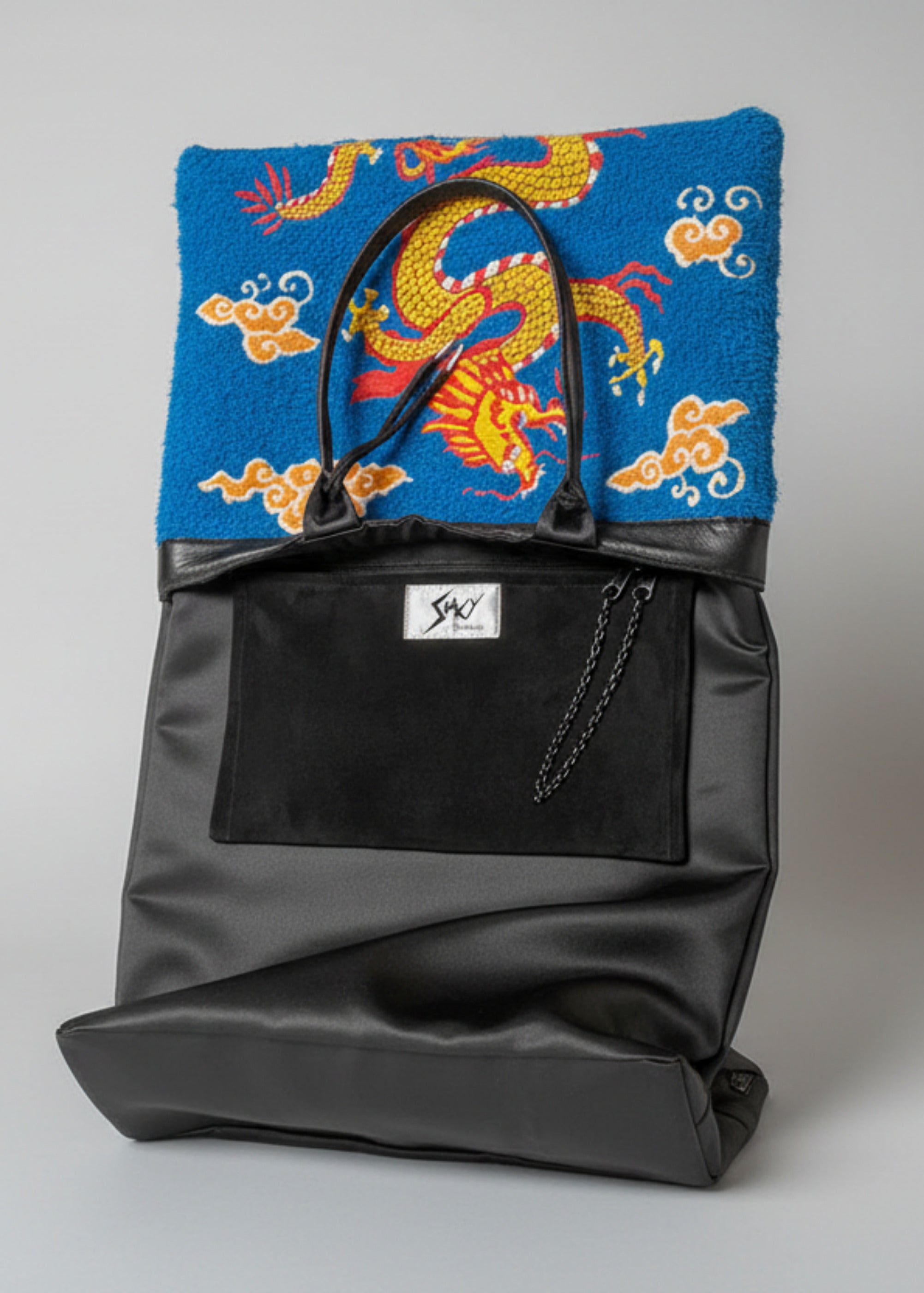 Stacy Stewart Smith Tapestry Dragon Tote
