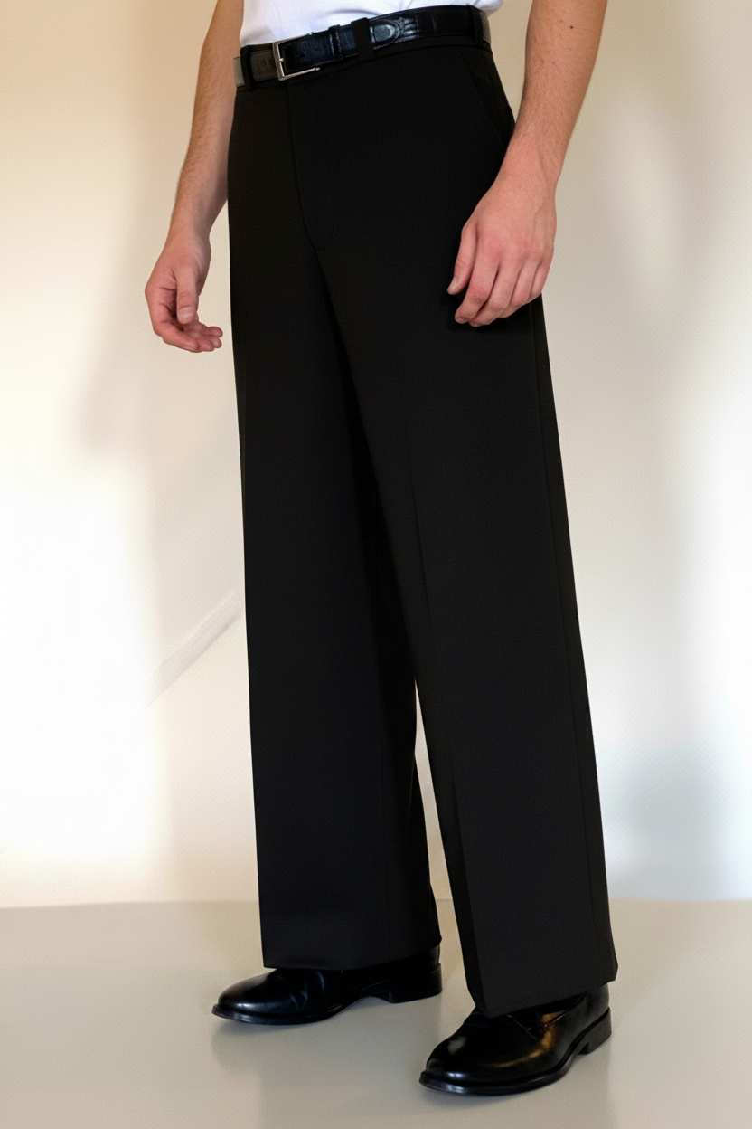 Stacy Stewart Smith Men's Knit Flat Front Windsor Pants