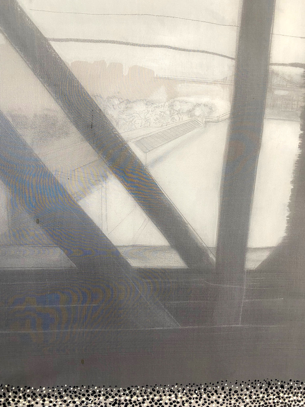 Manhattan Bound Drawing/Painting by Stacy Stewart Smith