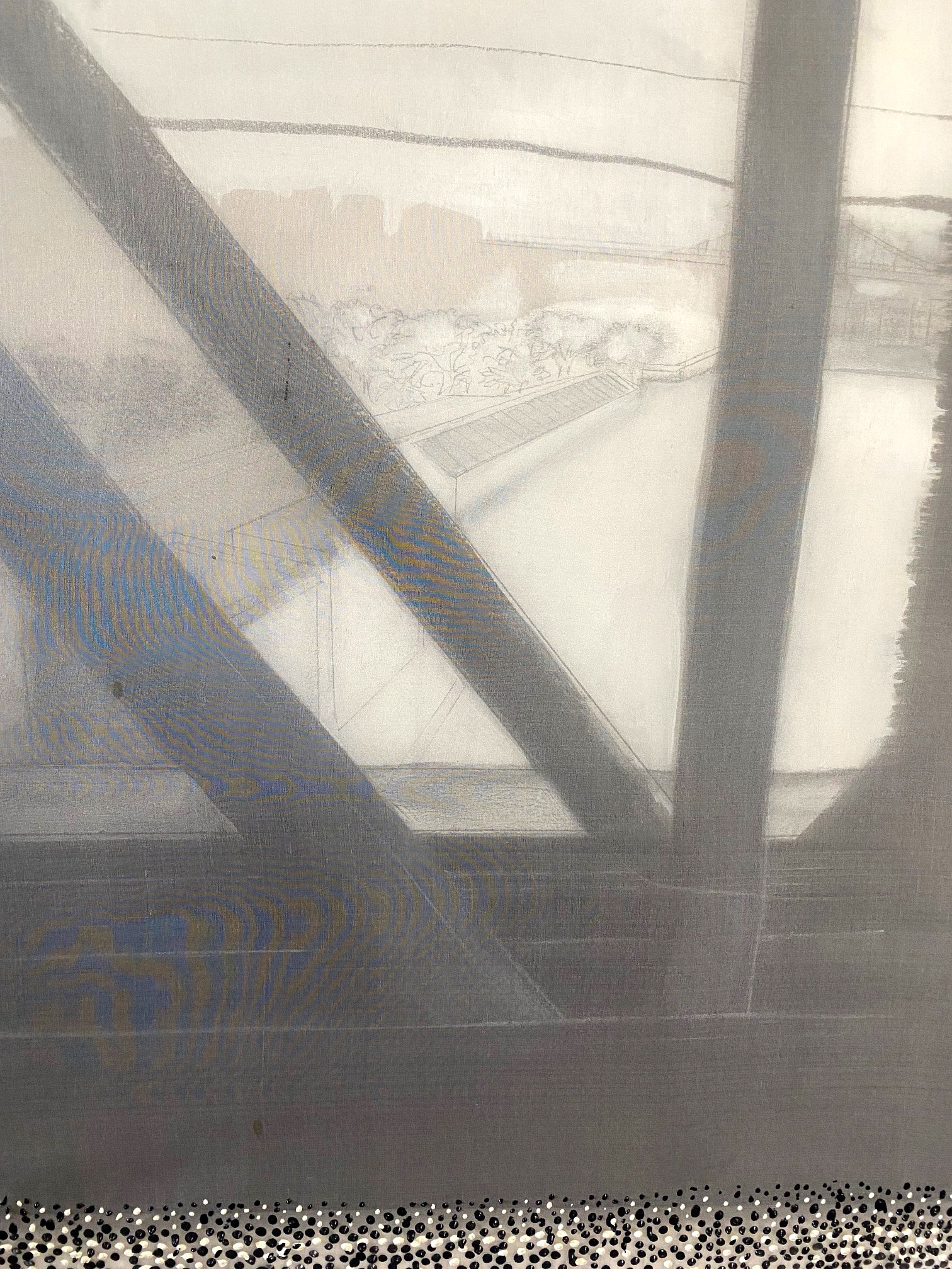 Manhattan Bound Drawing/Painting by Stacy Stewart Smith