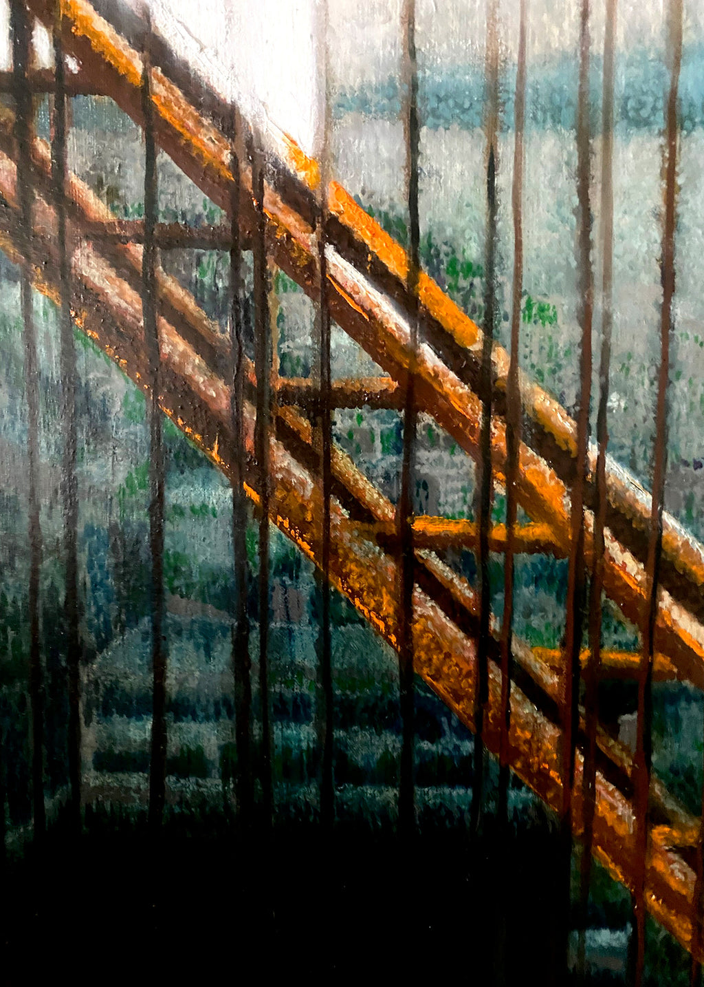 Detail # 2 Resurrection
Oil on canvas | 34” × 50” | 2007
Stacy Stewart Smith