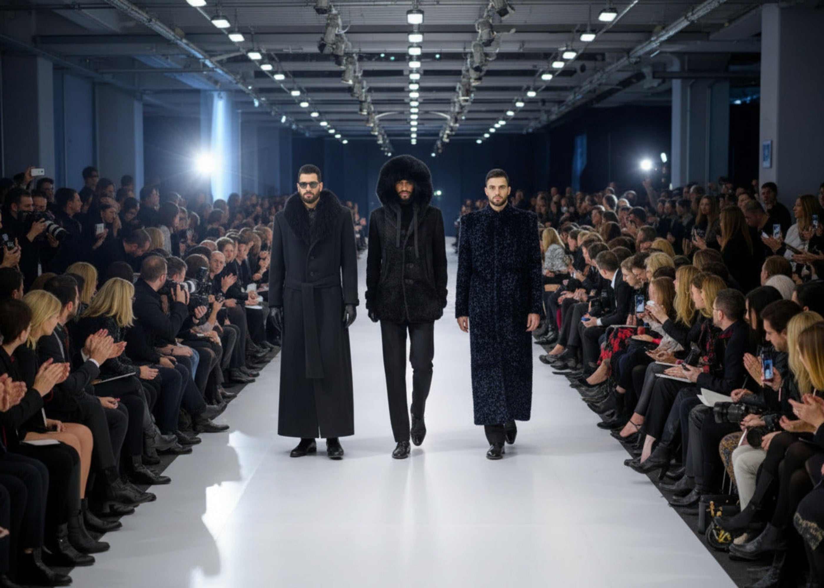 Stacy Stewart Smith Fall 2026 Black Coat Runway Editorial 