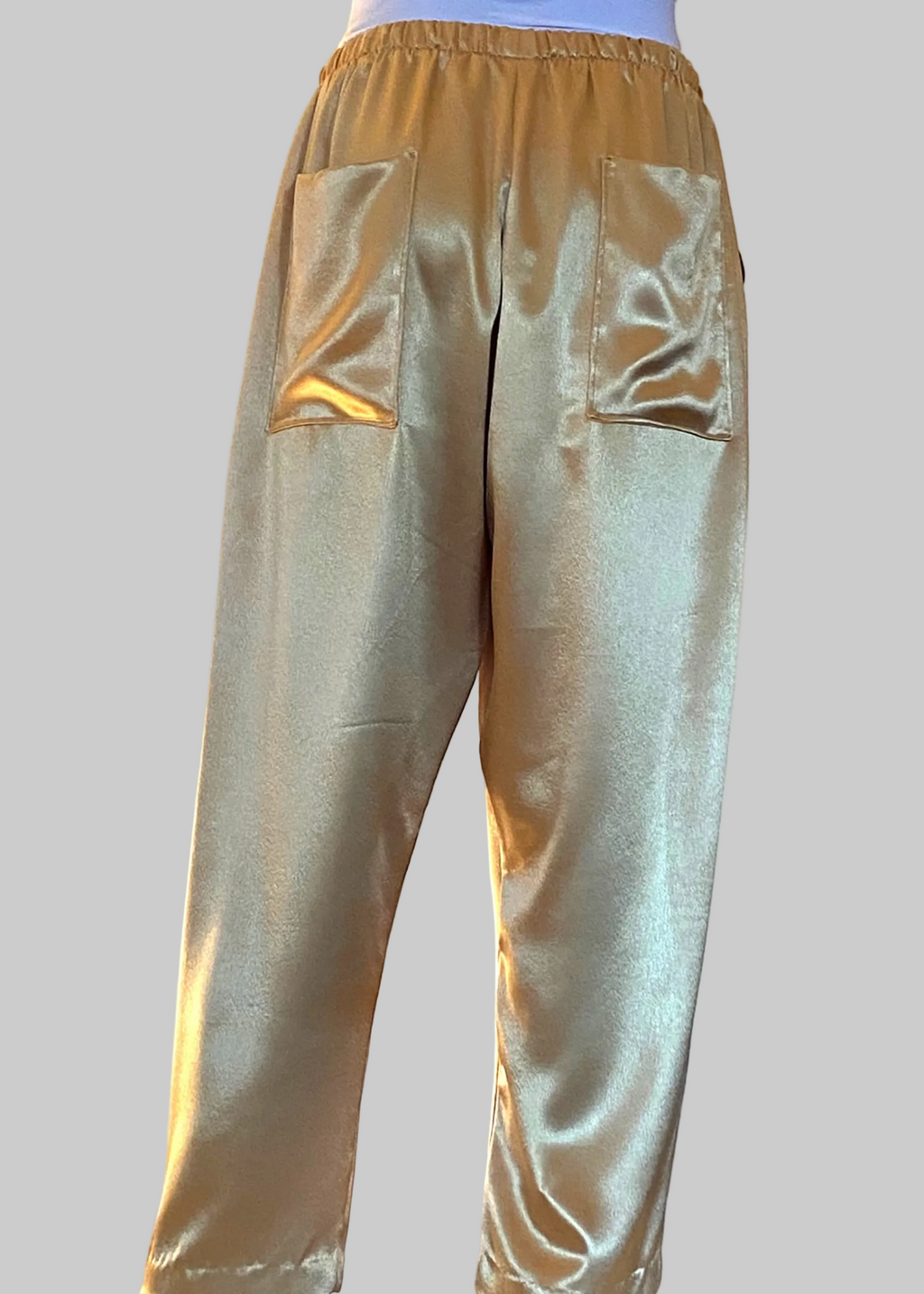 Stacy Stewart Smith Men's Tang Satin Lounge Set