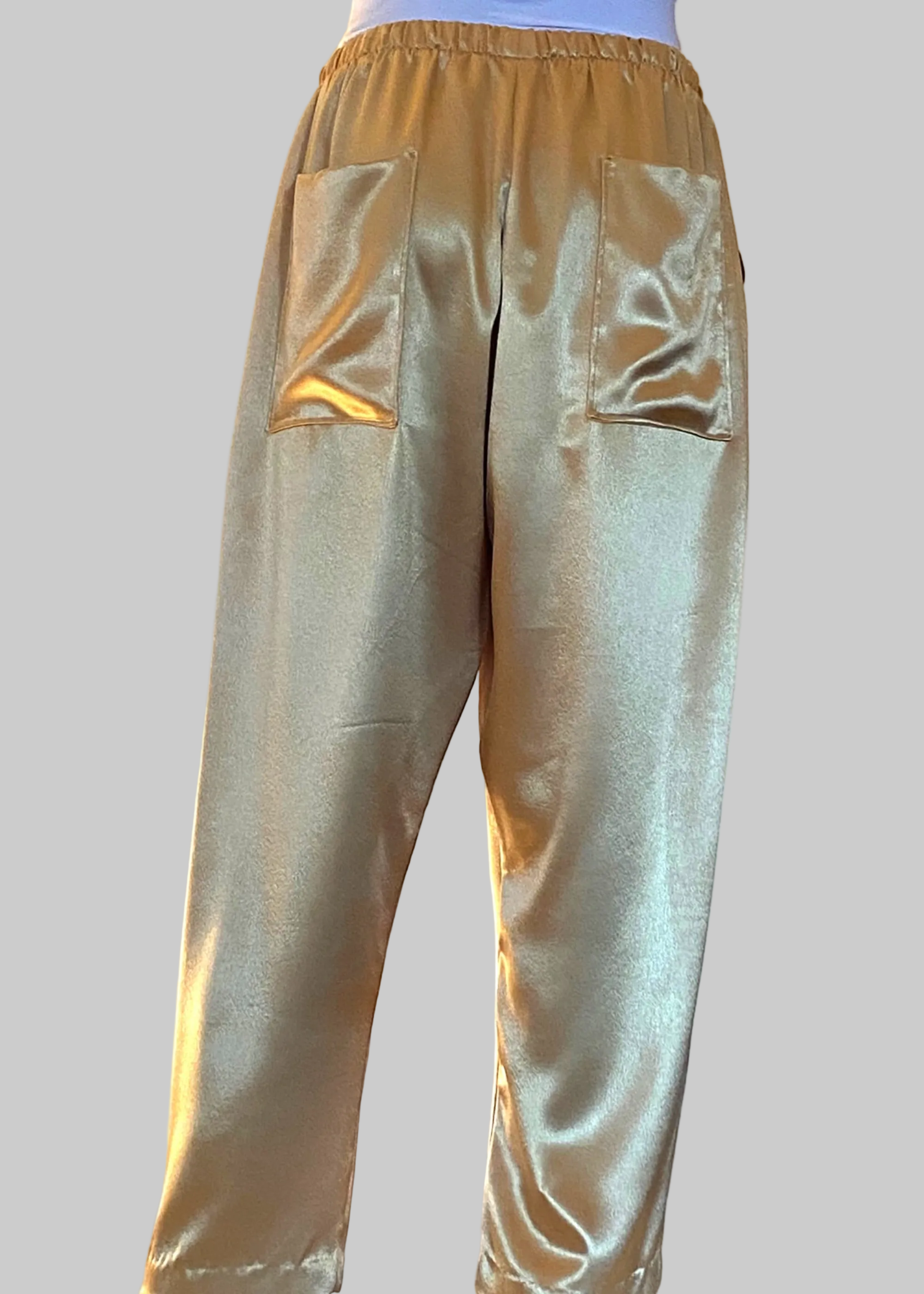 Stacy Stewart Smith Men's Tang Satin Lounge Set