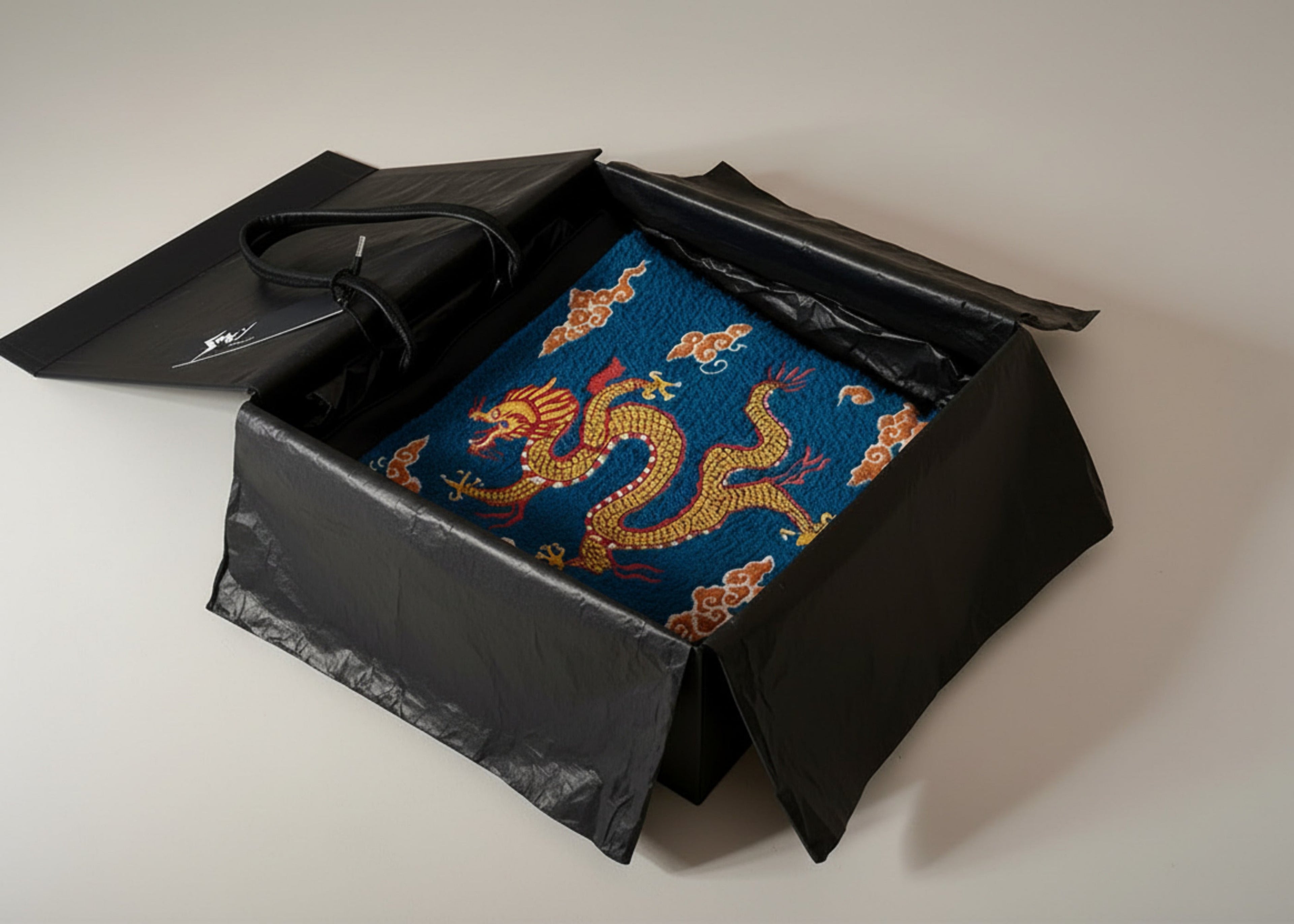 Stacy Stewart Smith Tapestry Dragon Tote