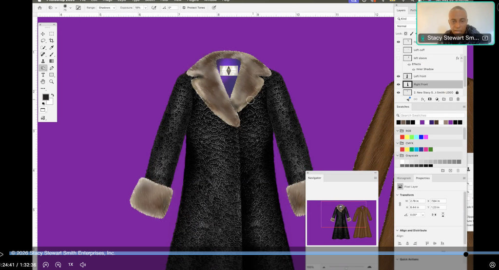 Atelier Académics with Stacy Stewart Smith — Couture CAD: Digital Fur Using Illustrator and Photoshop