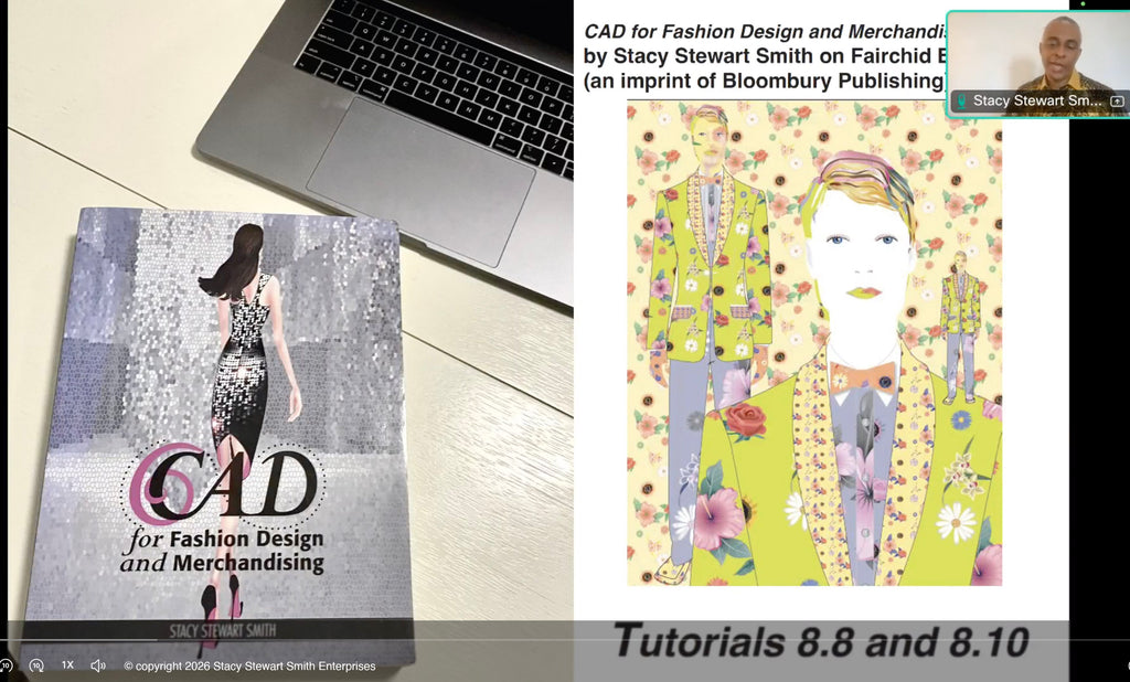 Atelier Académics with Stacy Stewart Smith — Couture CAD: Digital Painting & Floral Pattern Repeats in Photoshop