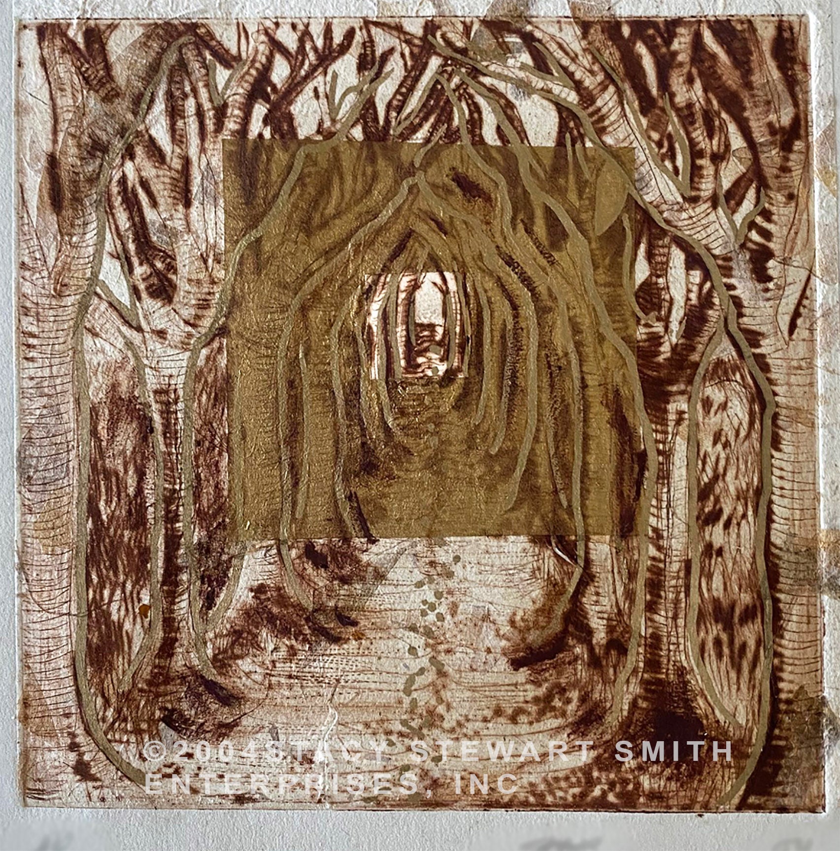 Golden Grove, 2004 Original Fine Arts Print by Stacy Stewart Smith