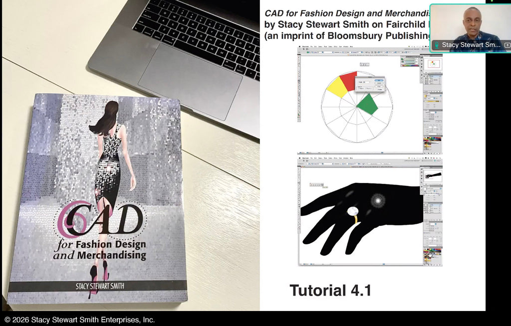 Atelier Académics with Stacy Stewart Smith — Couture CAD: Rhinestones and Crystals with Illustrator and Photoshop