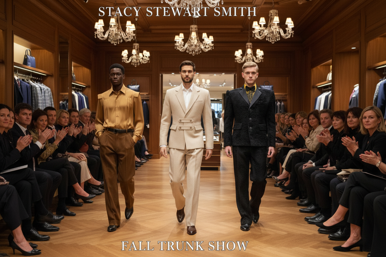Stacy Stewart Smith Fall Trunk Show - Three Looks