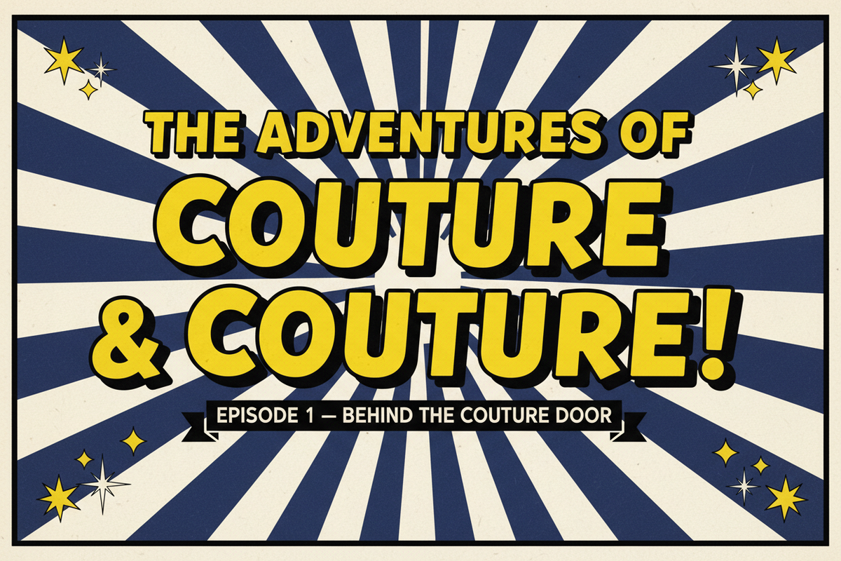 The Adventures of Couture & Couture — Title Card