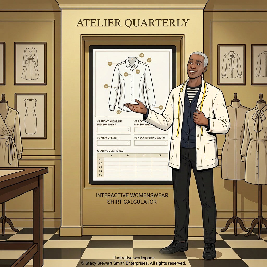 Womenswear Technical Package Calculators — Quarterly Subscription
